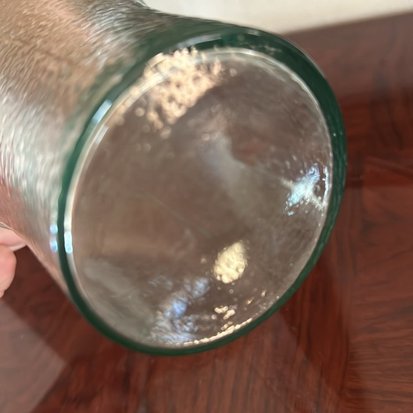 Coca Cola *Vintage* 7" Over-Sized Large Embossed Ripple Drinking Glass - Picture 4 of 7